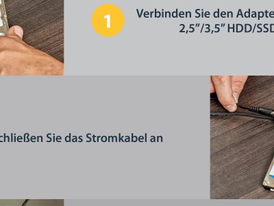 STARTECH USB 3.1 6,4/8,9cm SATA Adapter