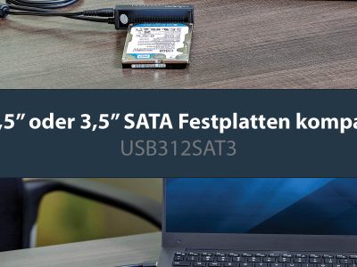 STARTECH USB 3.1 6,4/8,9cm SATA Adapter