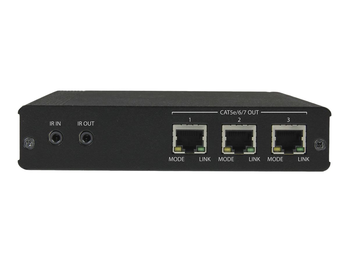 STARTECH 3 Port HDBaseT Extender Kit mit