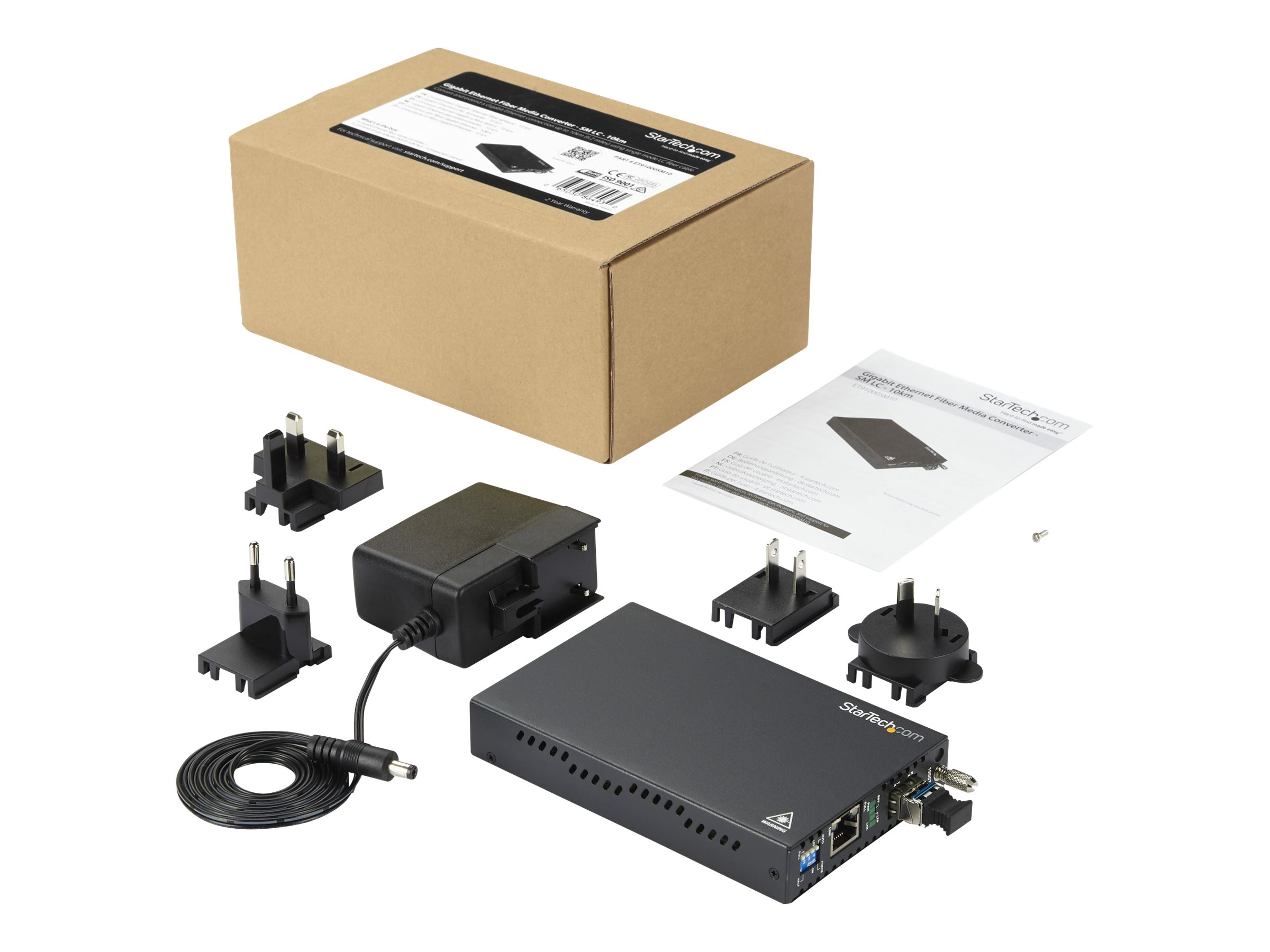 STARTECH Gigabit Ethernet Kupfer auf LWL