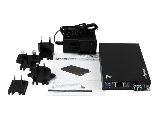 STARTECH Gigabit Ethernet Kupfer auf LWL