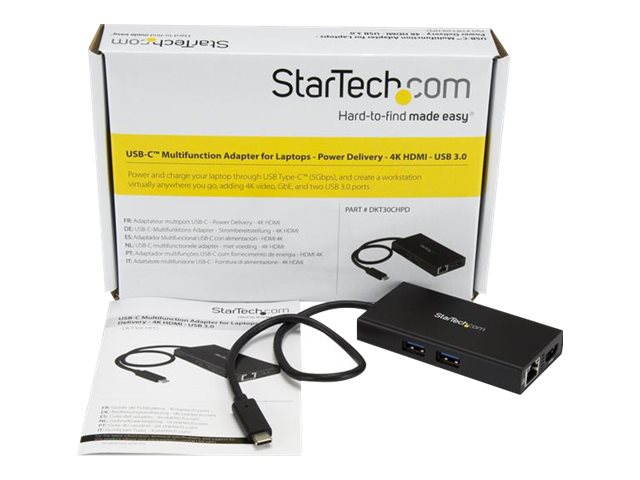 STARTECH USB C Adapter - 4K HDMI - PD