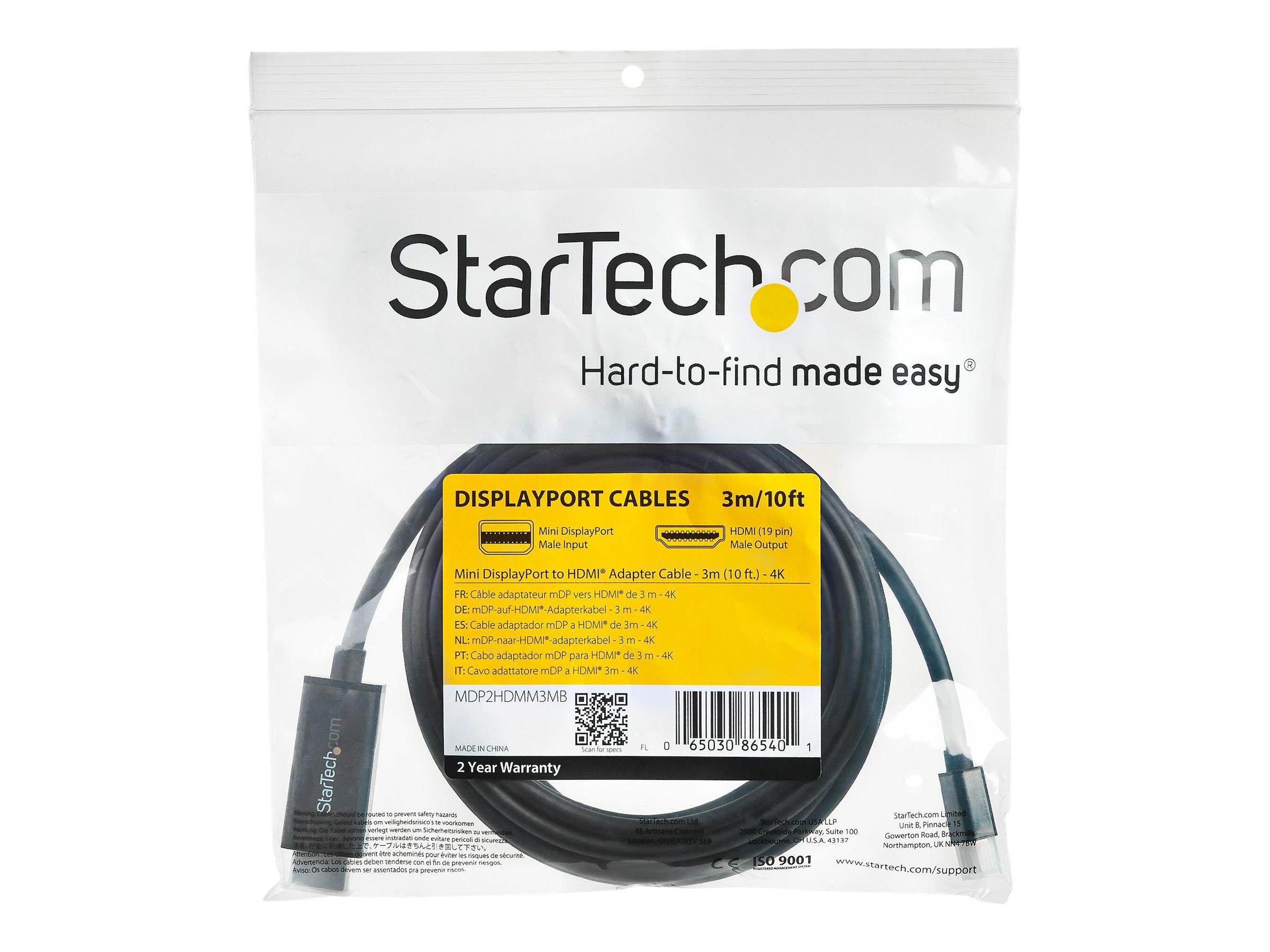 STARTECH Mini DisplayPort auf HDMI Adapt