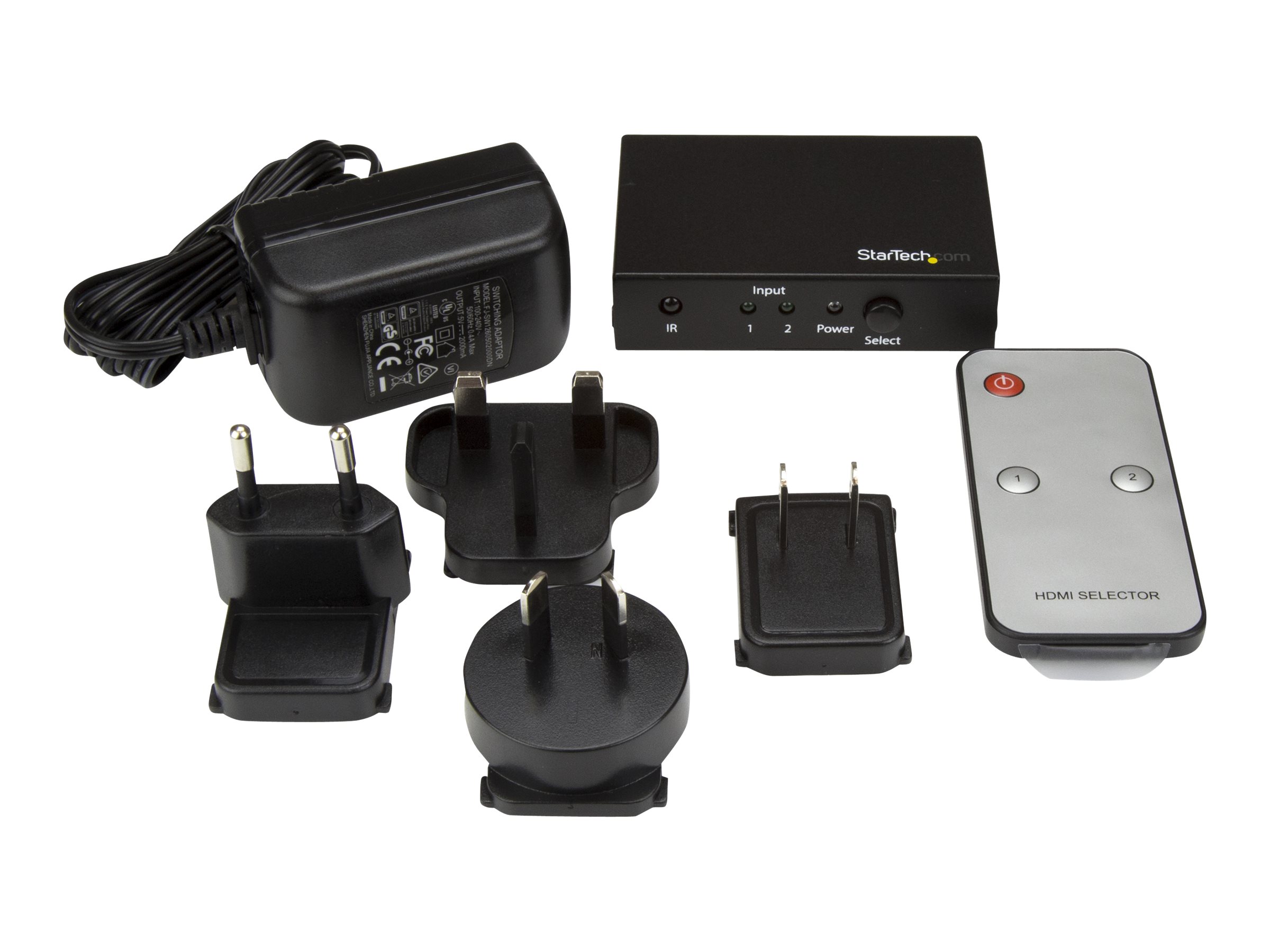 STARTECH 2 Port HDMI Switch - 4K HDMI