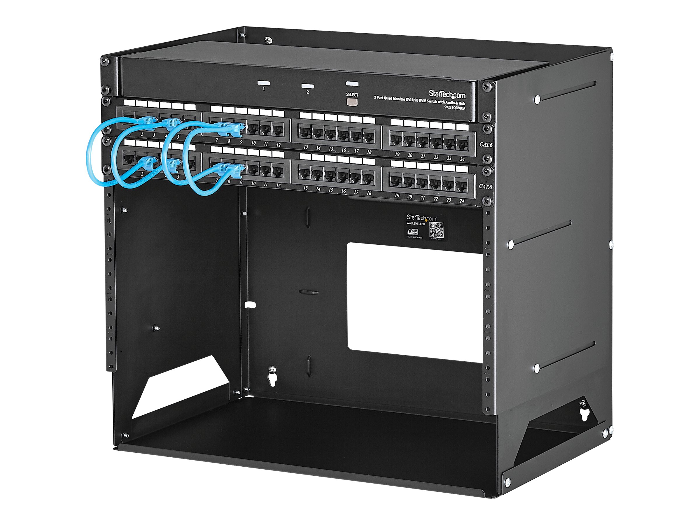 StarTech.com WALLSHELF8U rack cabinet
