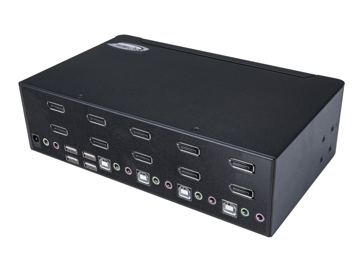 STARTECH 4 Port Dual DP KVM Switch 4K60