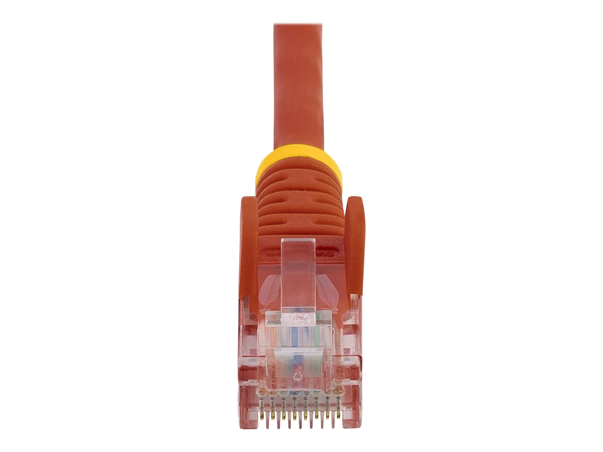 0.5m Red Cat5e Patch Cable with Snagless RJ45 Connectors - Short Ethernet Cable - 0.5 m Cat 5e UTP Cable