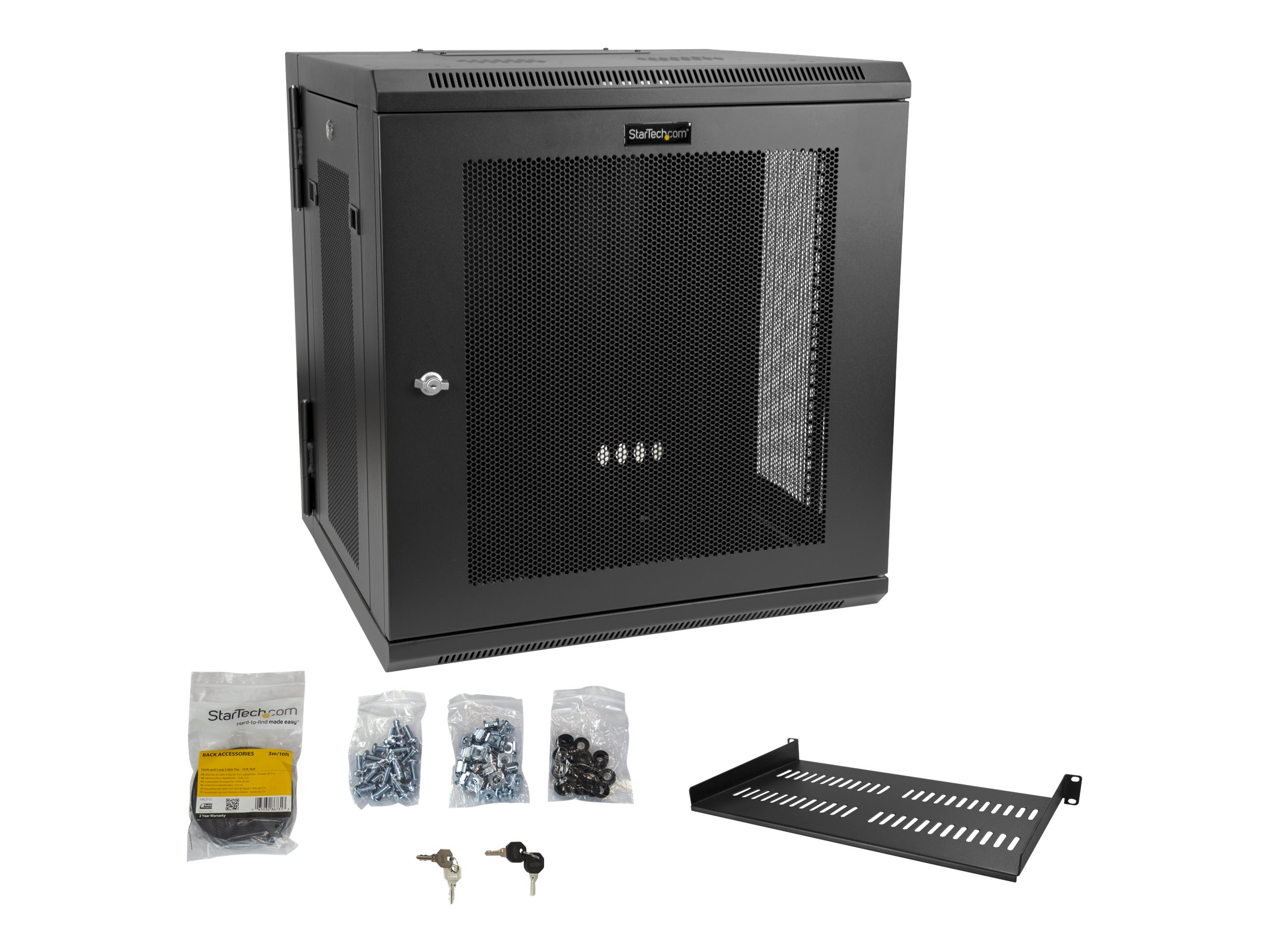 STARTECH 12HE Server Rack mit Scharnier