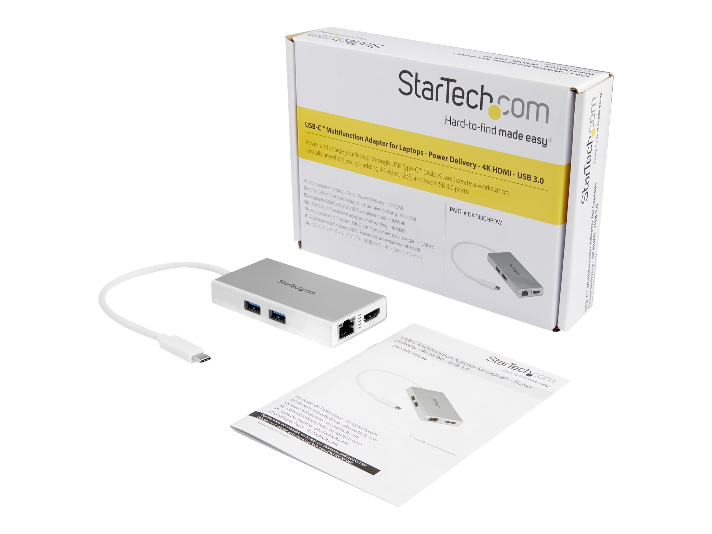 STARTECH USB-C Multiport Adapter for NB