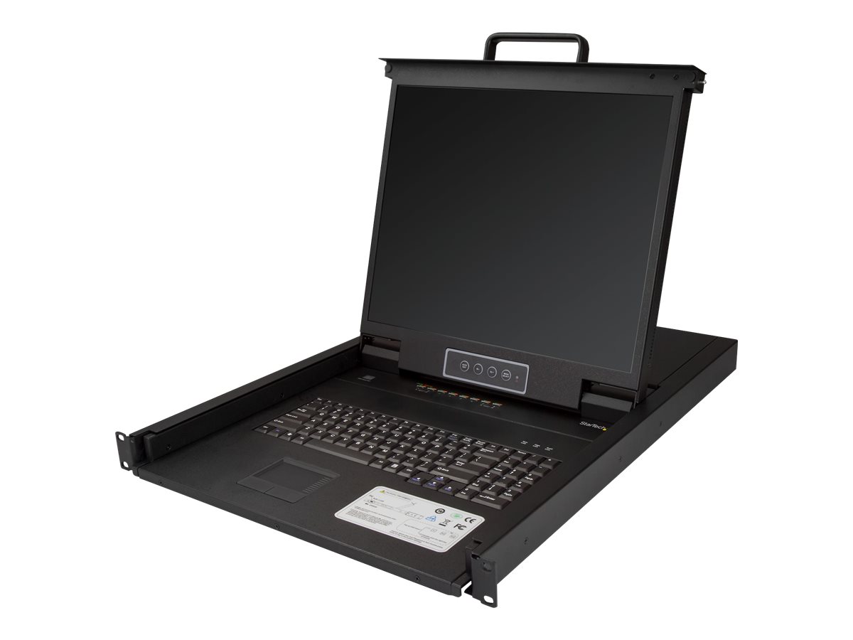 STARTECH 8-Port Rackmount KVM Console