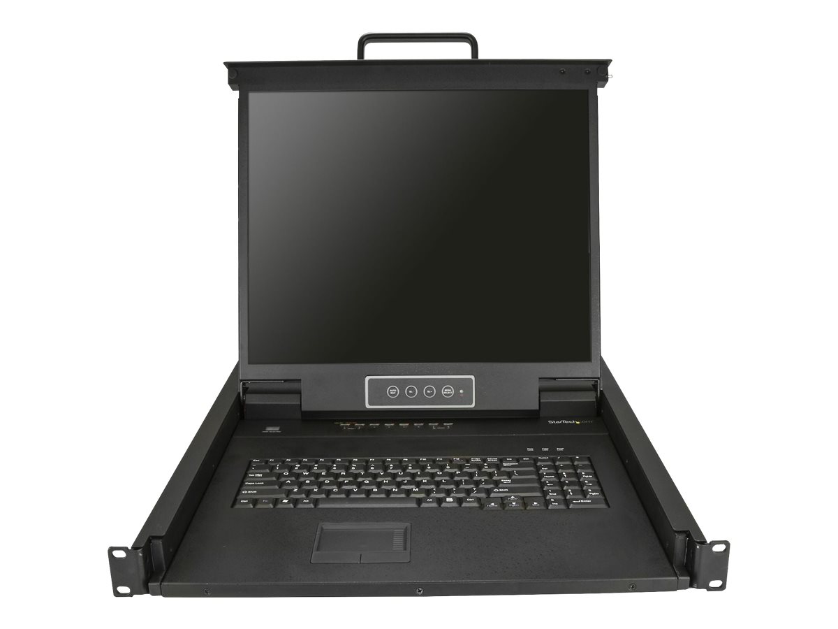 STARTECH 8-Port Rackmount KVM Console