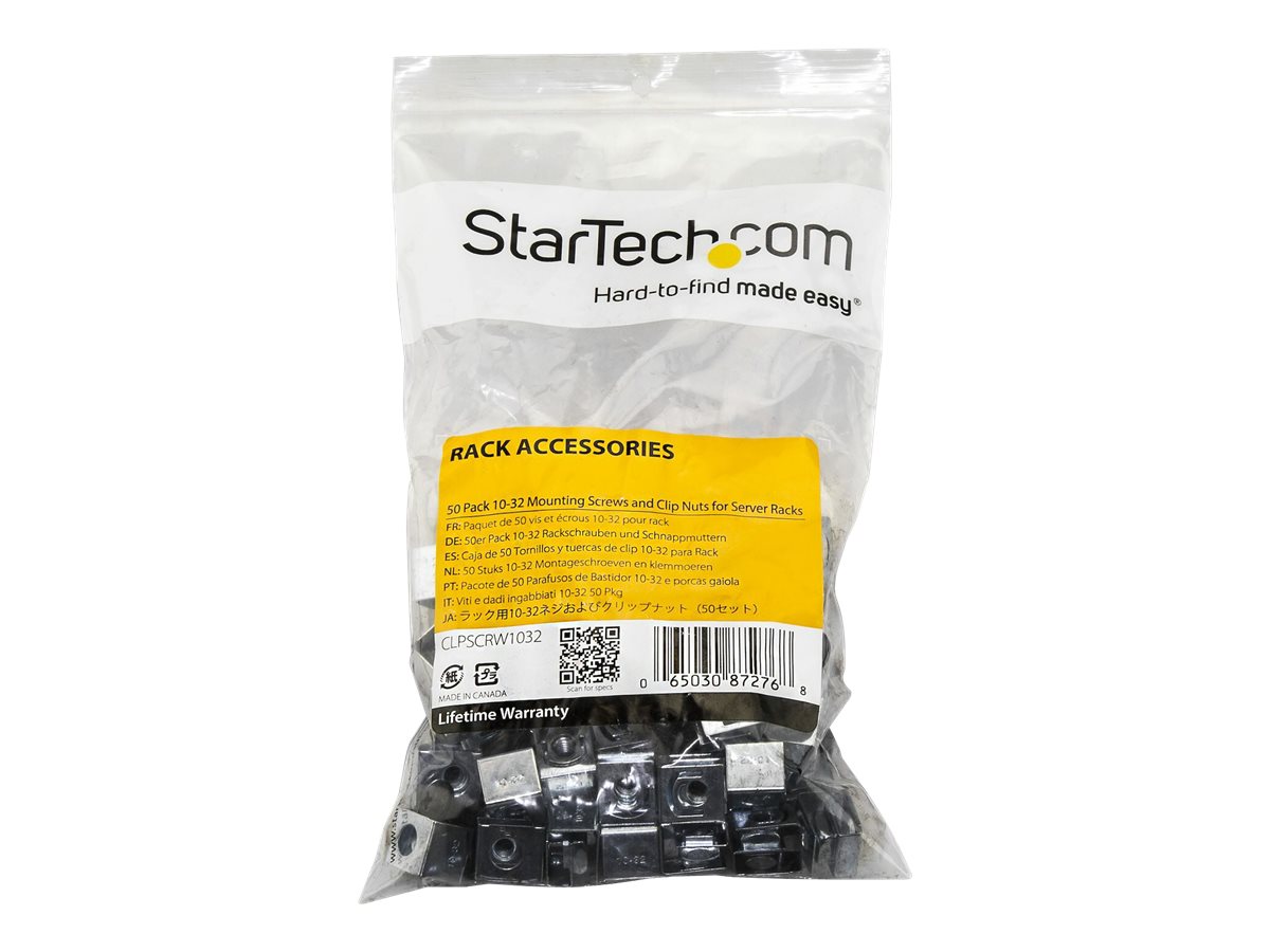 STARTECH Server Rack Schrauben und Klipp