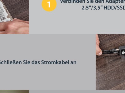 STARTECH USB-C auf SATA Adapter Kabel