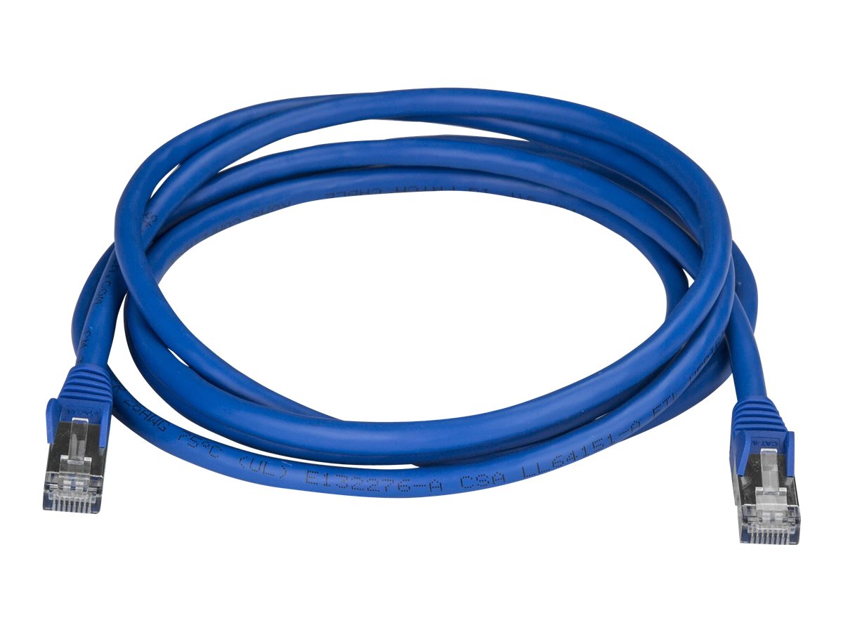 2m Cat6a Ethernet Kabel - geschirmt (STP) - Cat6a Netzwerkkabel - Cat6a Patchkabel - Cat 6a - Blau