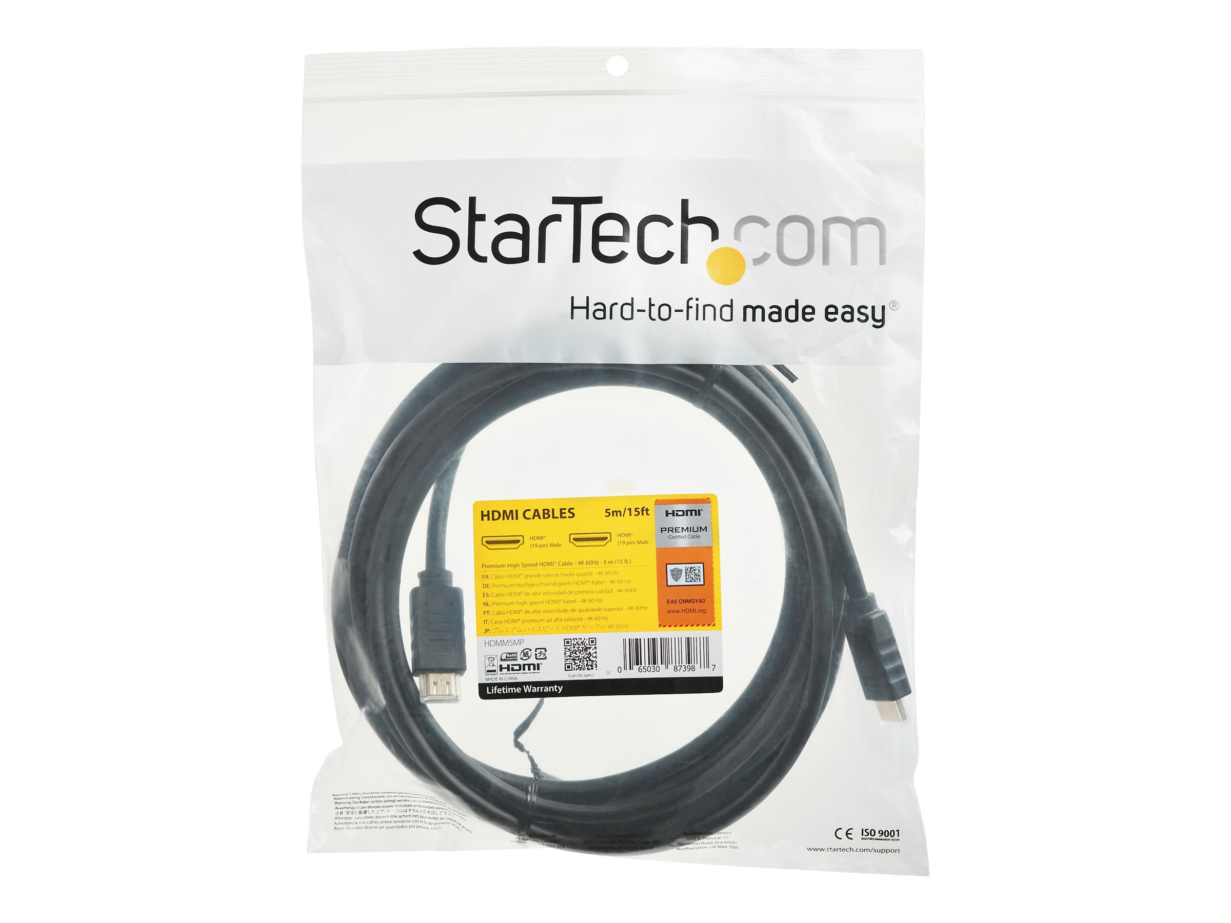 STARTECH Premium High Speed HDMI Cable