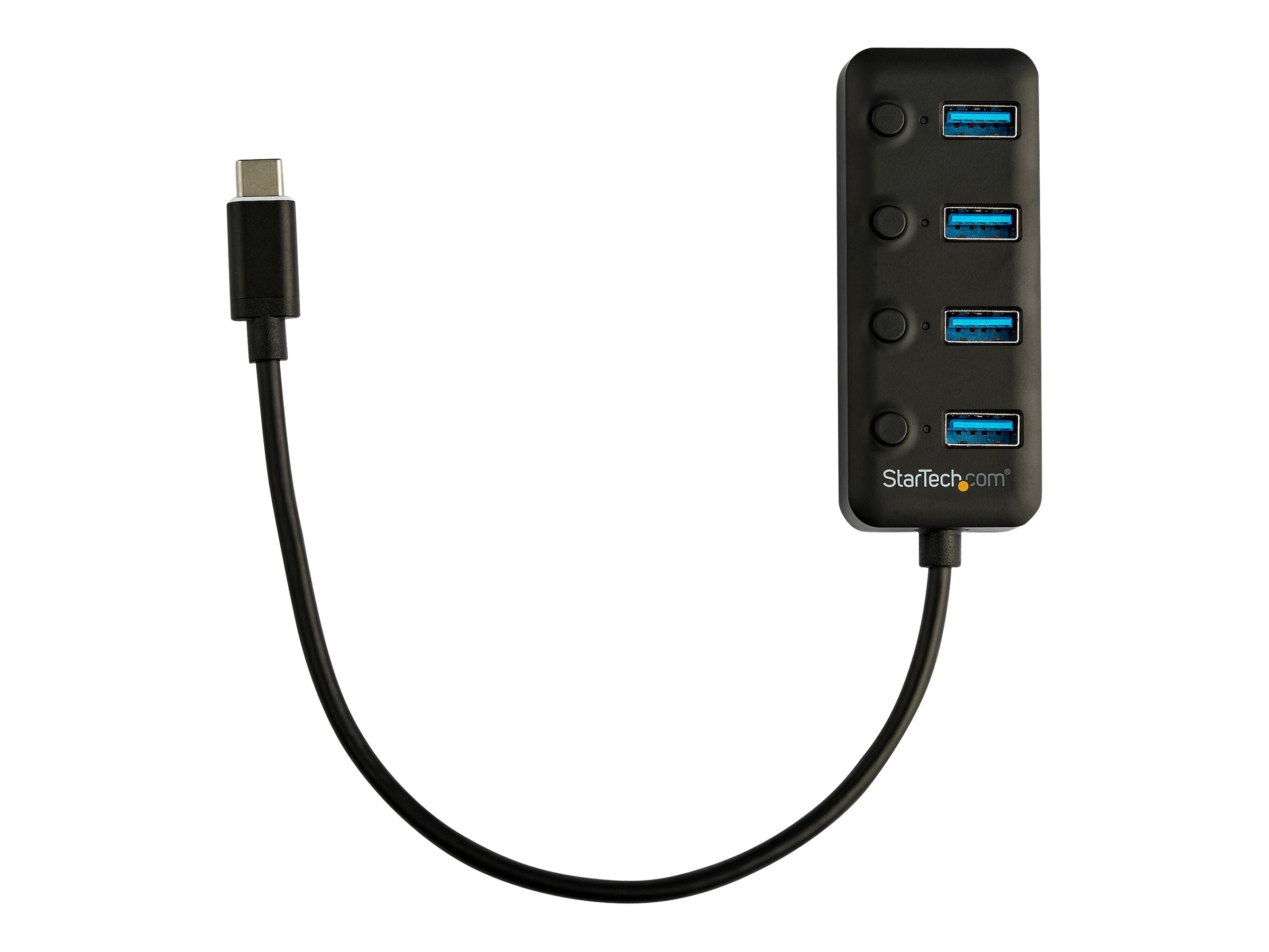 STARTECH 4 Port USB-C Hub mit An/Aus