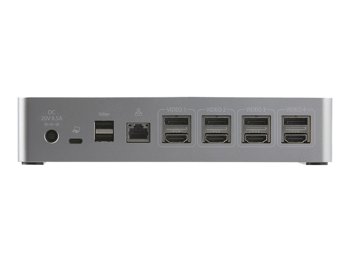 STARTECH Quad Monitor USB-C Dock 4K60