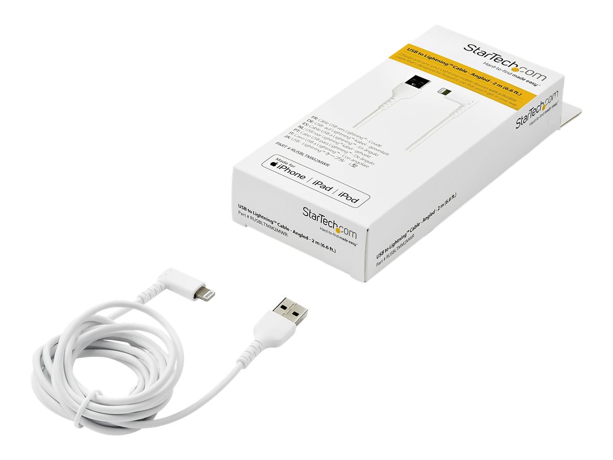 STARTECH Angled Lightning to USB Cable
