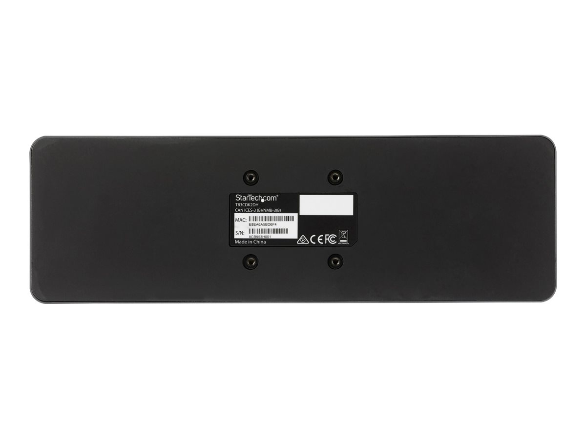 STARTECH TB3/USB-C Dock - 2xDP/HDMI