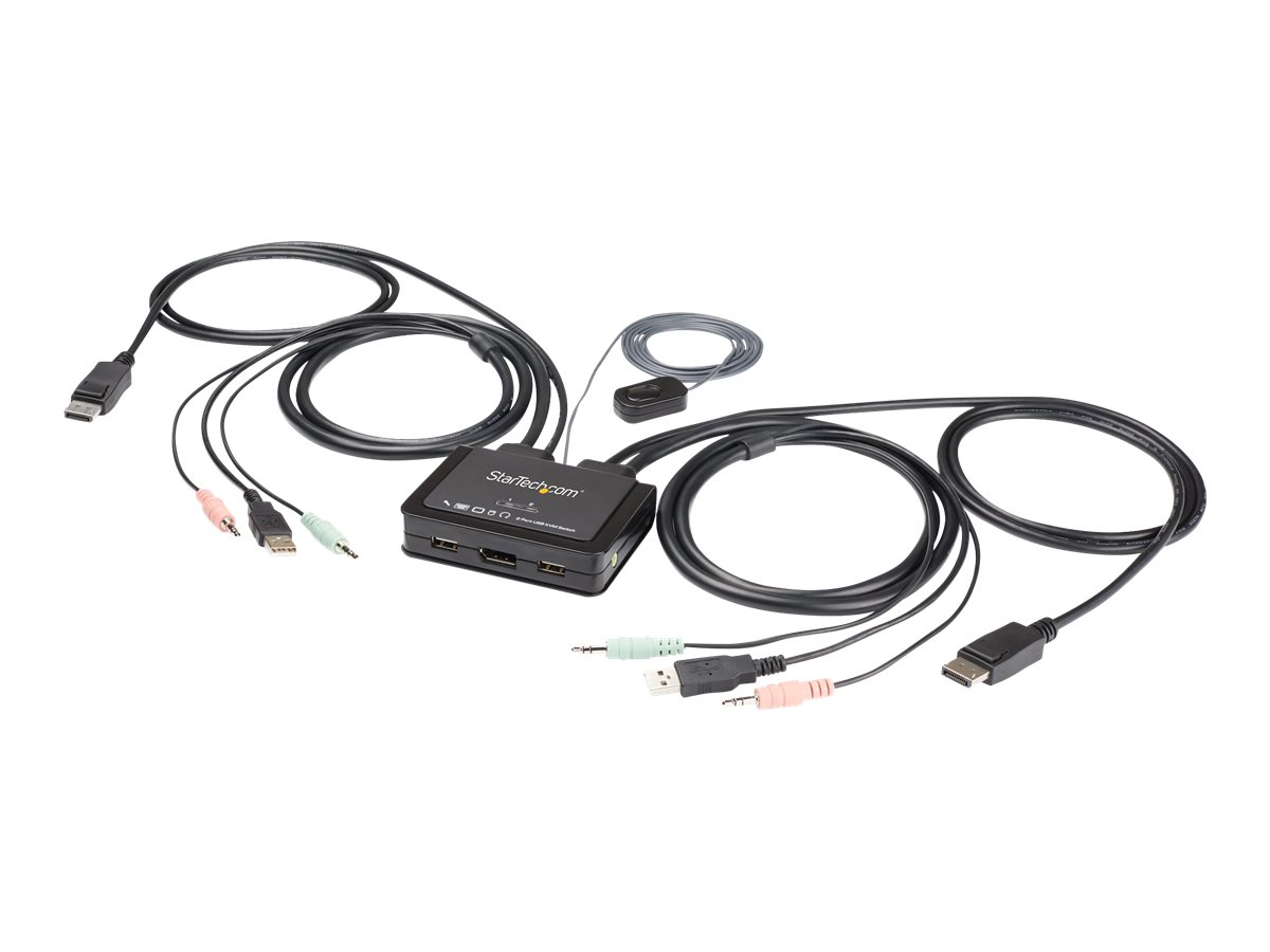 STARTECH 2 Port DisplayPort KVM Switch