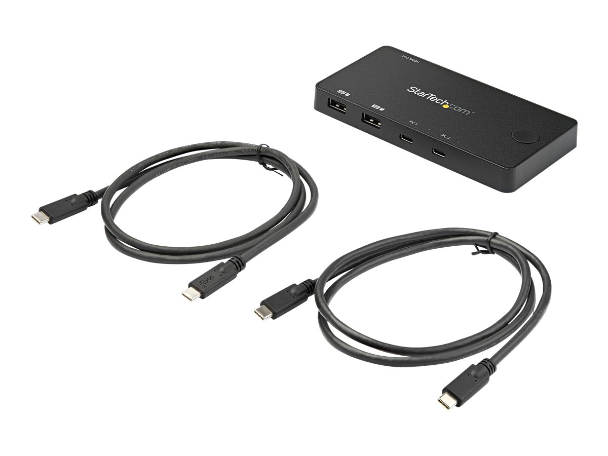 STARTECH 2-Port USB-C KVM Switch - 4K