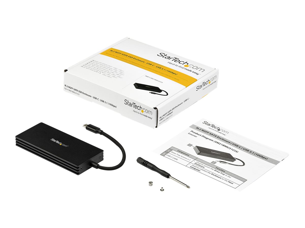 STARTECH M.2 SATA-SSD-Gehäuse - USB-C