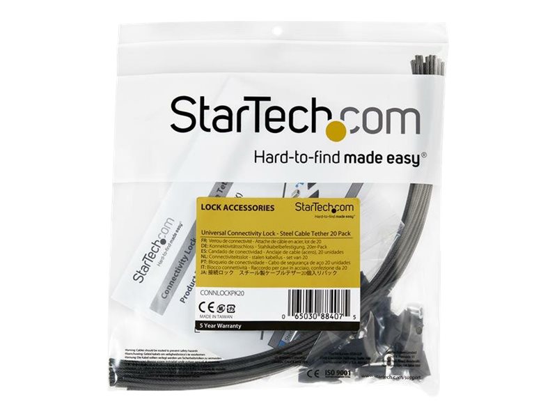 StarTech.com CONNLOCKPK20 cable organizer