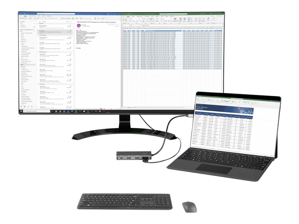 STARTECH USB-C Multiport Adapter - 4k