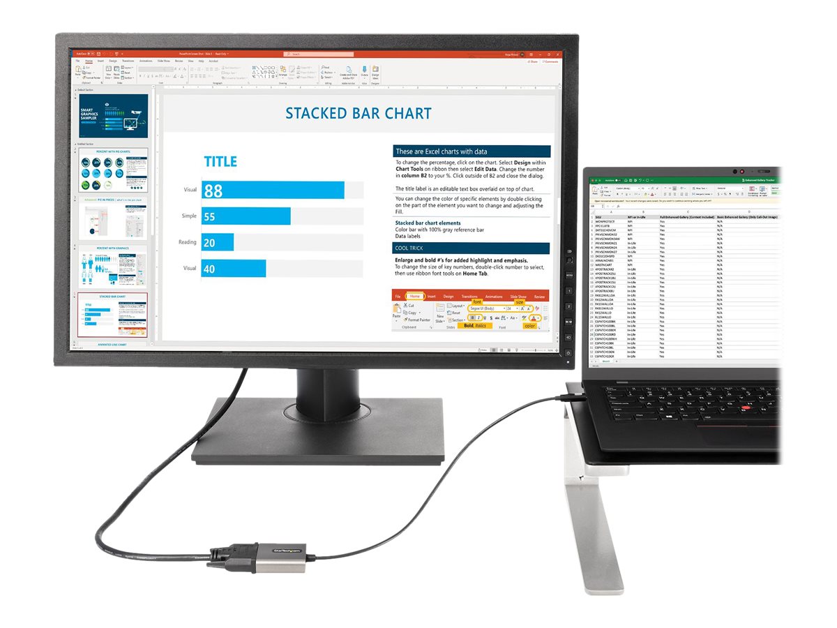 STARTECH USB-C auf DVI Adapter