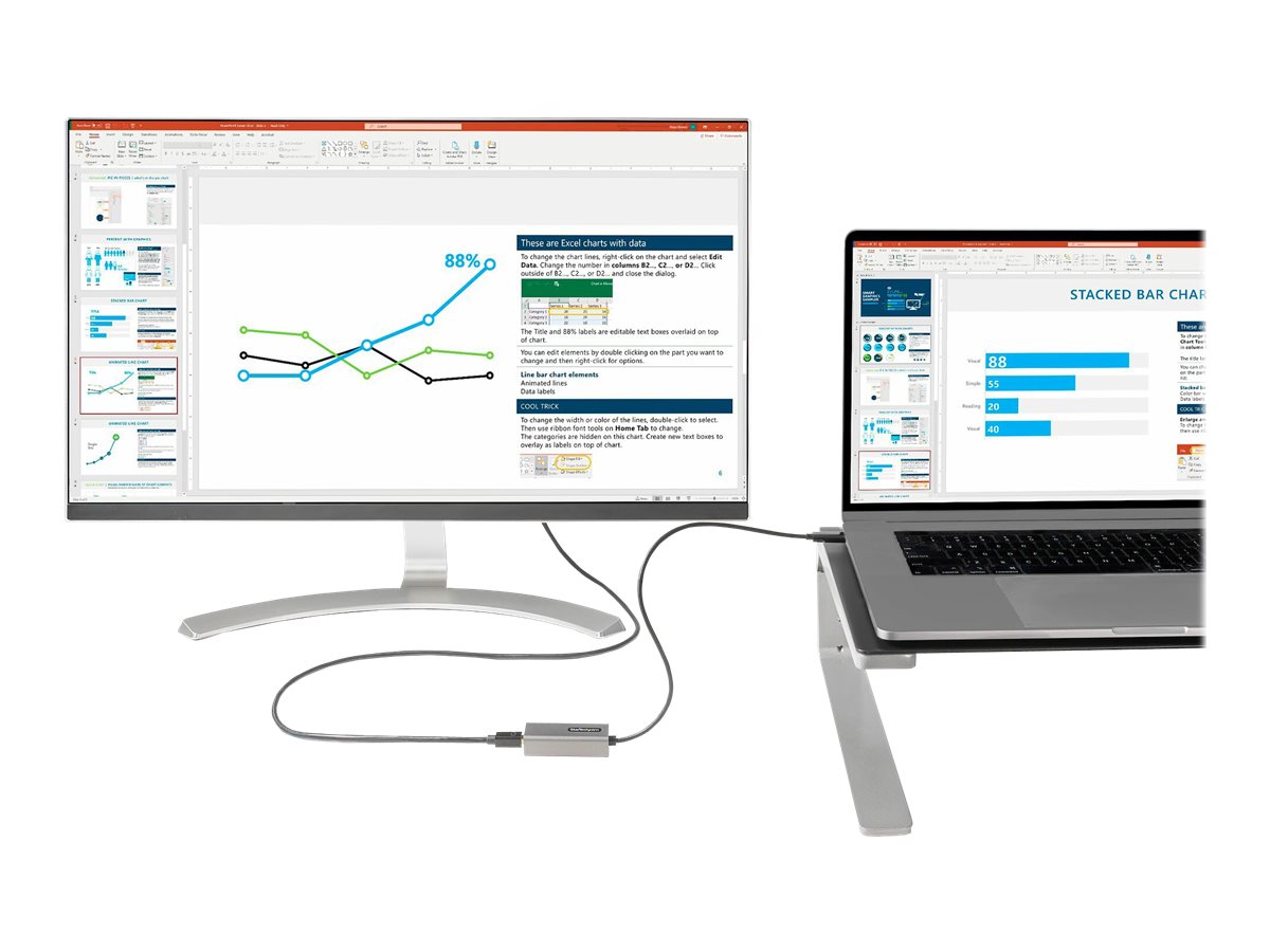 STARTECH USB-C to Mini DP Adapter 4K