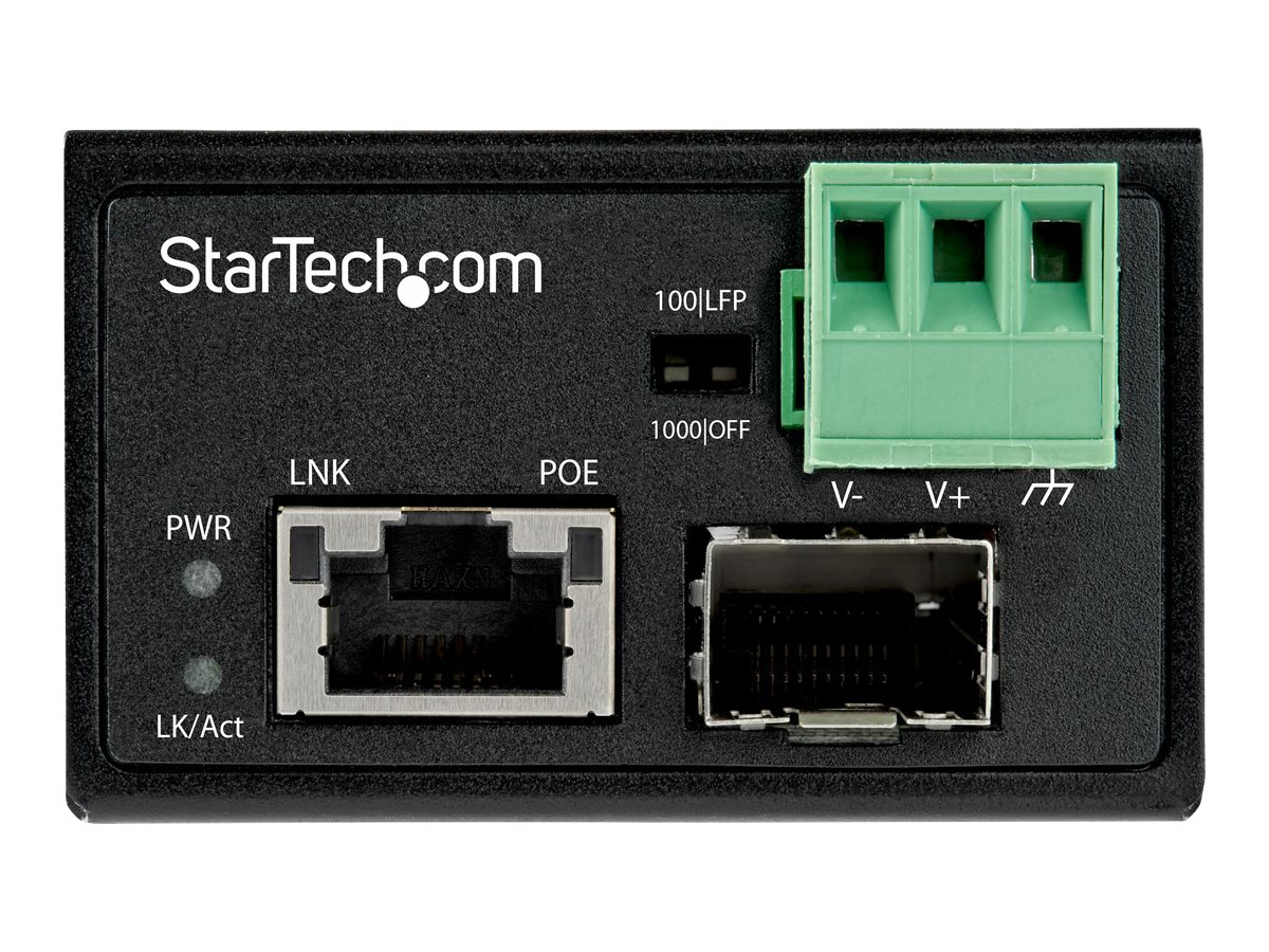 STARTECH PoE+ Medienkonverter 30W