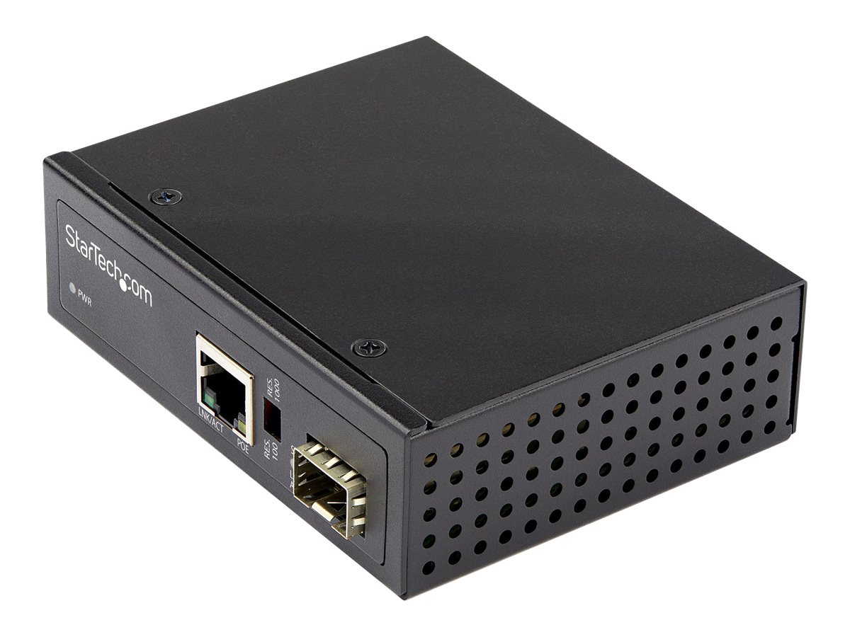 STARTECH PoE+ Medienkonverter 60W