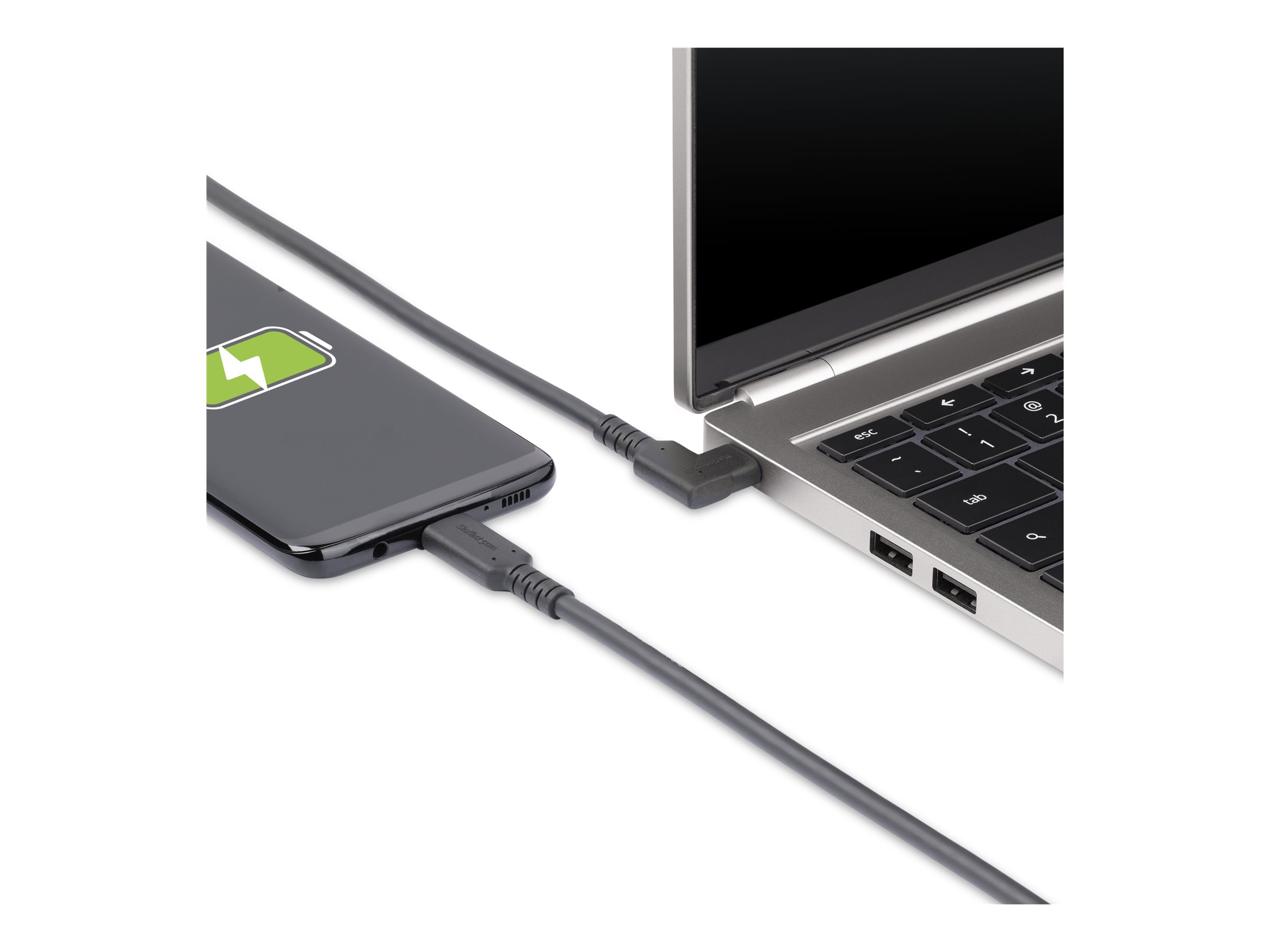 STARTECH 1m USB-C Kabel Gewinkelt 4K