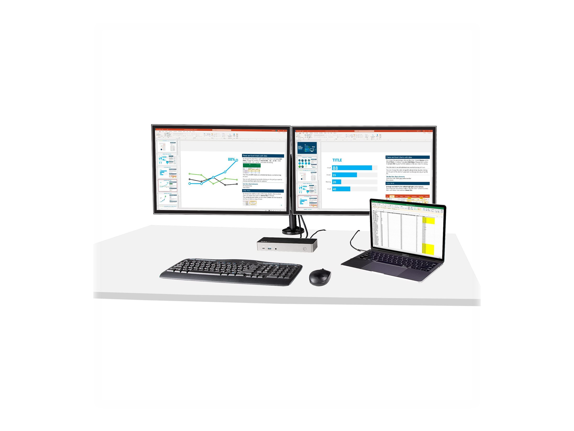 STARTECH 0.5m USB-C cable 10Gbit/s Gen2