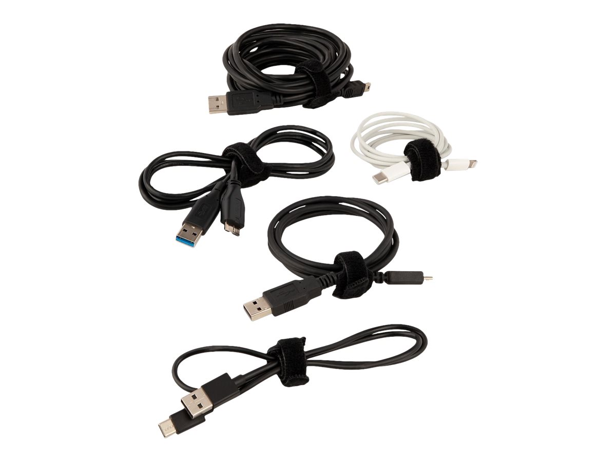 STARTECH 15cm Klettkabelbinder Set