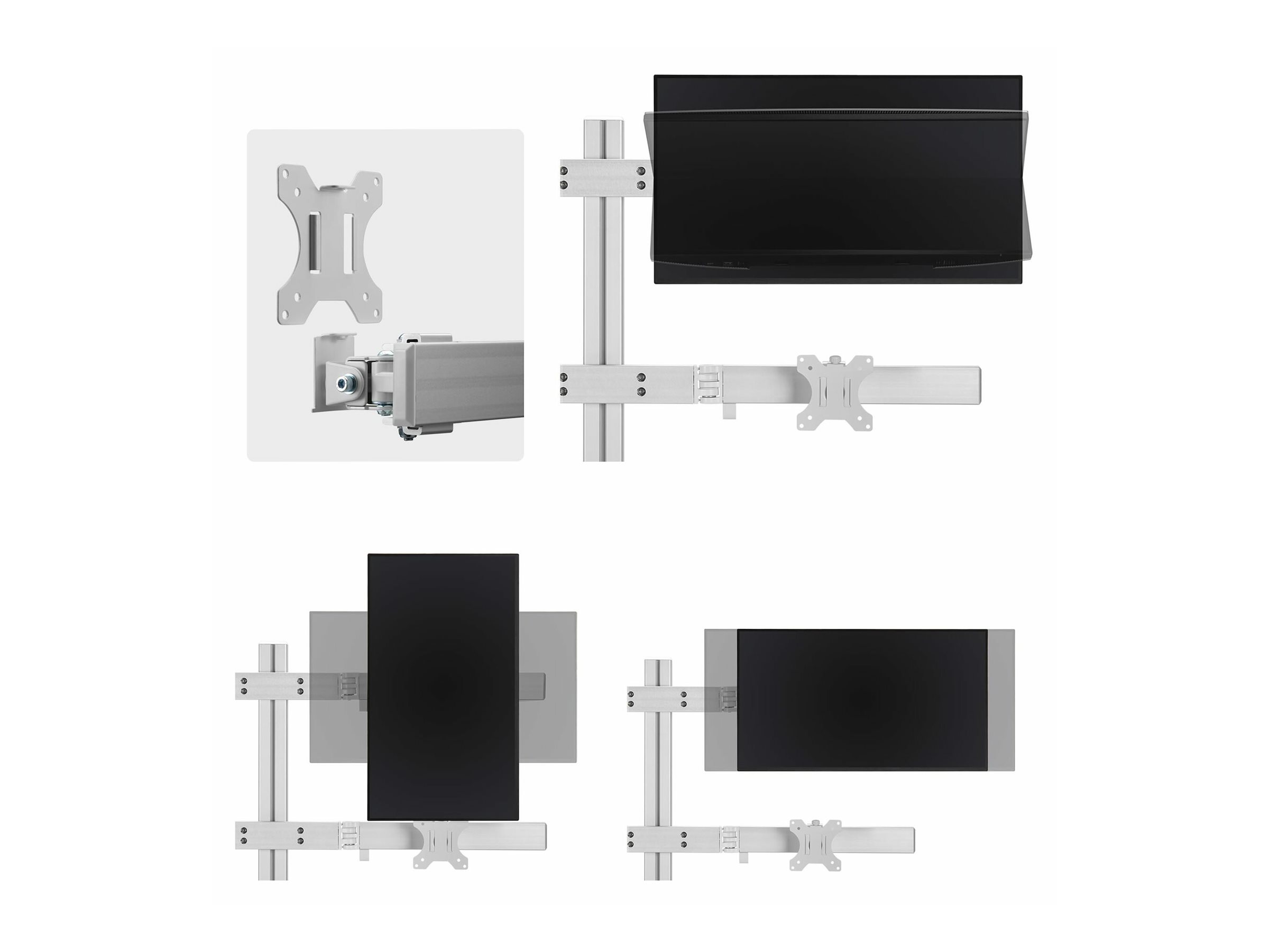 STARTECH 6 Fach Monitorhalterung 32