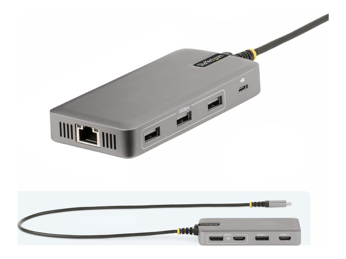 STARTECH USB-C Multiport Adapter 3x 4K
