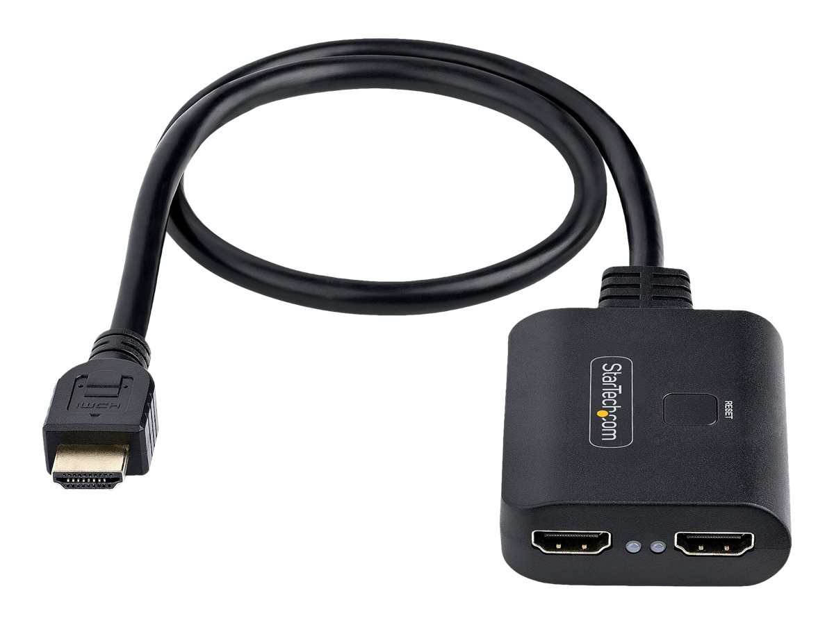 STARTECH 2-Port HDMI Splitter 4K 60Hz