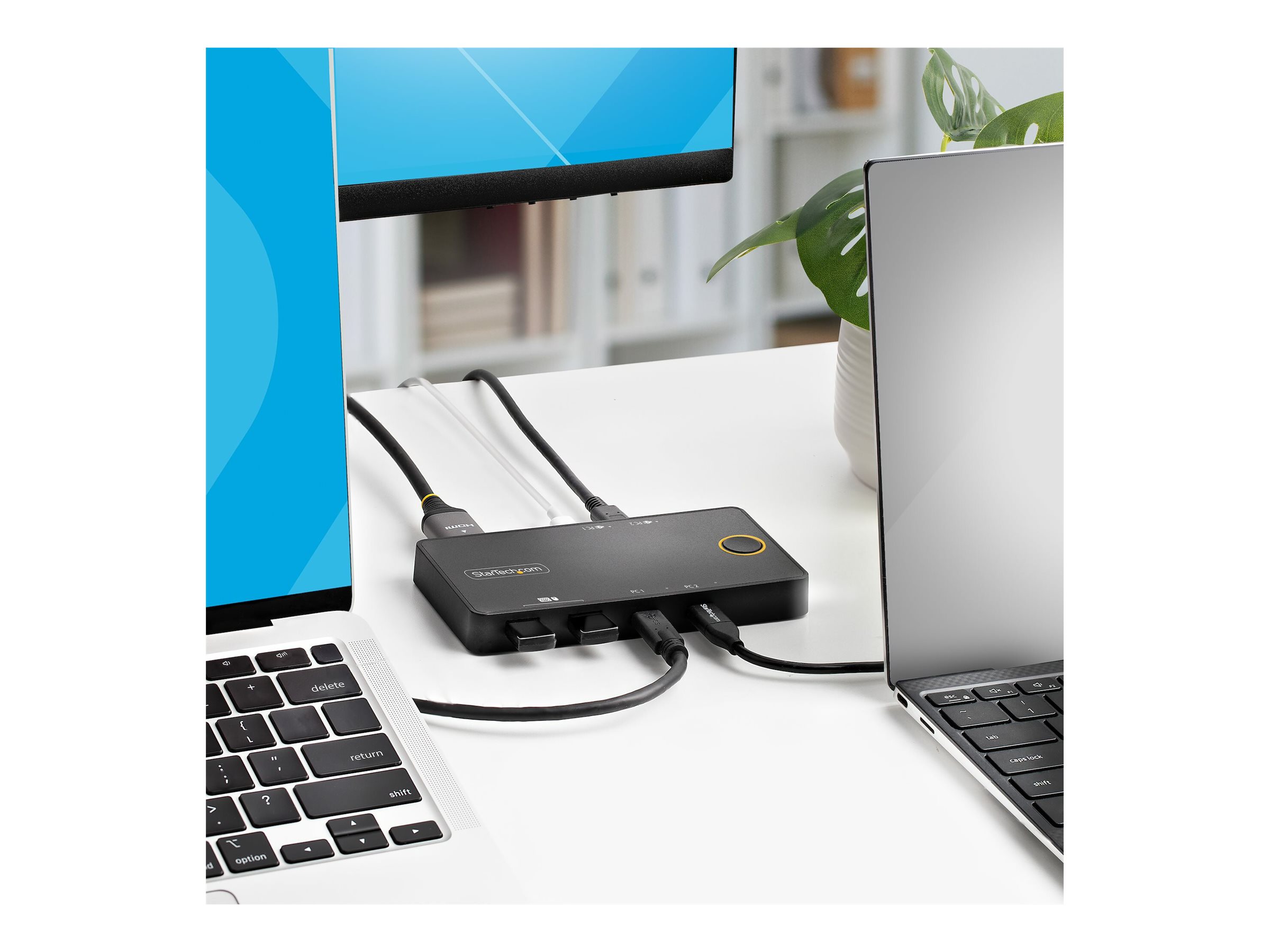 StarTech.com C2-H46-UC2-PD-KVM KVM switch