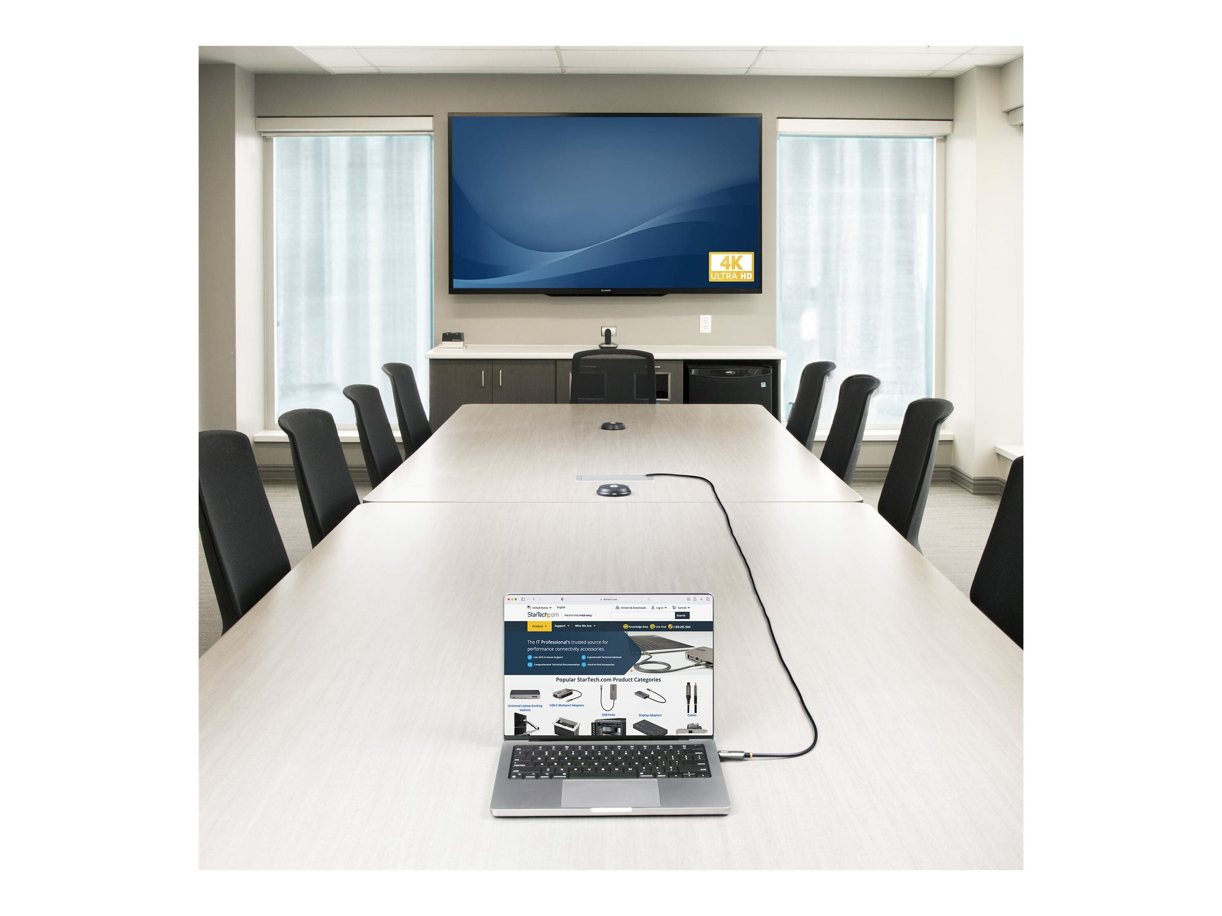 StarTech.com 145B-USBC-HDMI4K-AOC video cable adapter