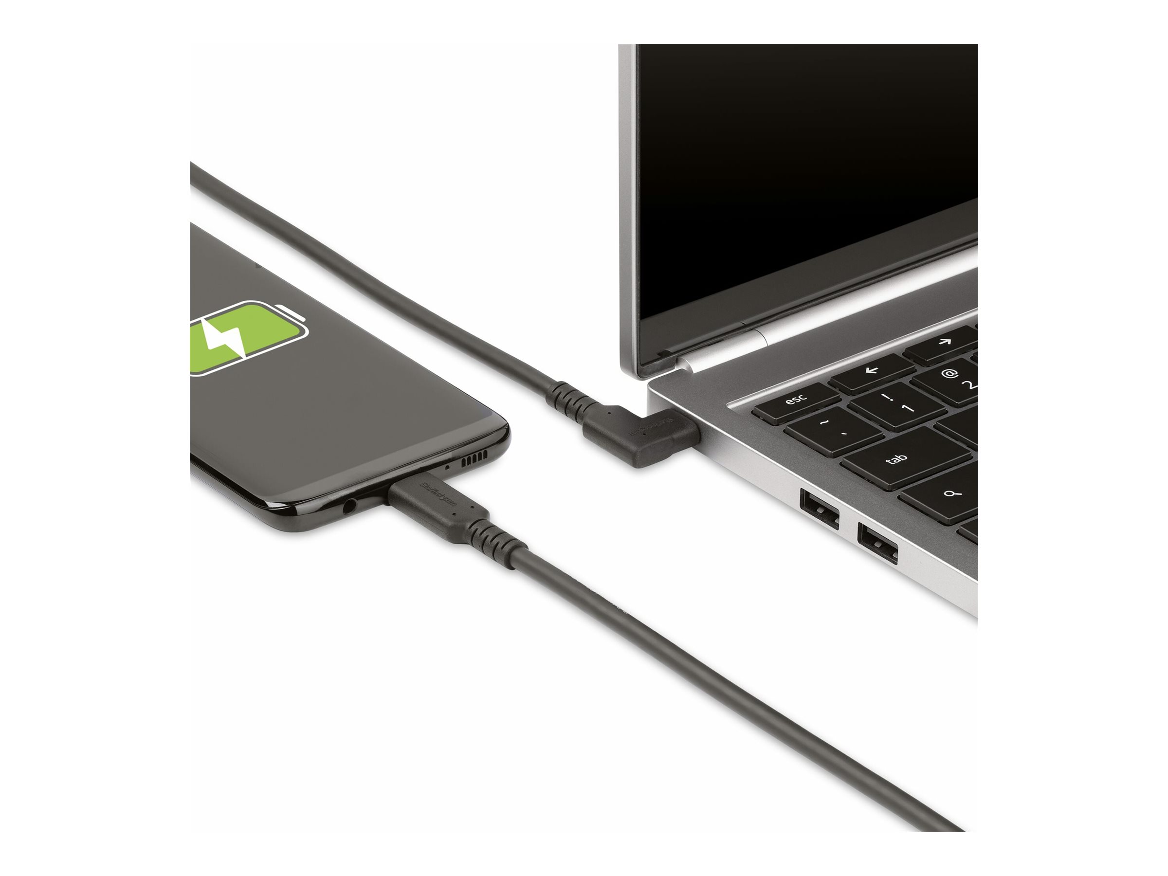 STARTECH 50cm USB-C Kabel Gewinkelt 4K