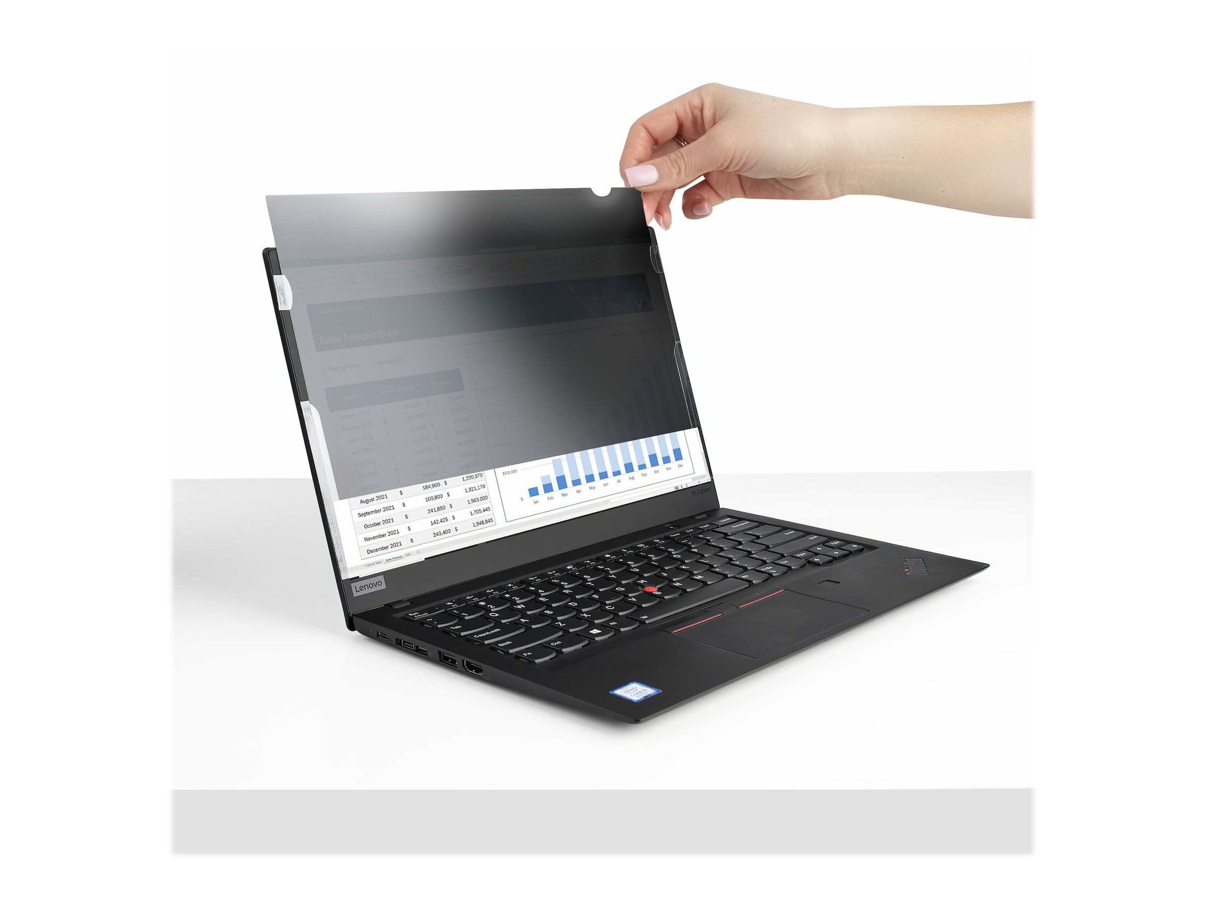 STARTECH 35,56cm Laptop Sichtschutzfolie