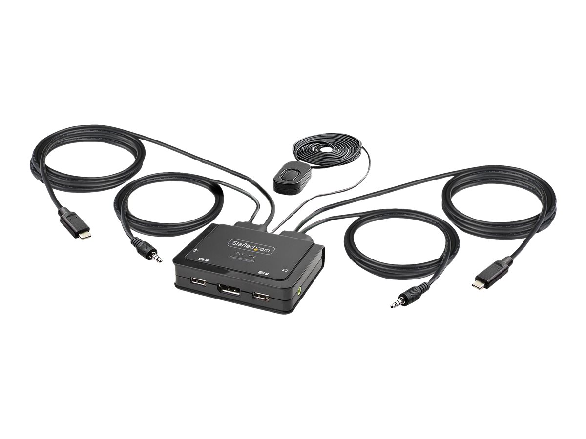 STARTECH 2-Port USB-C Kabel KVM Switch