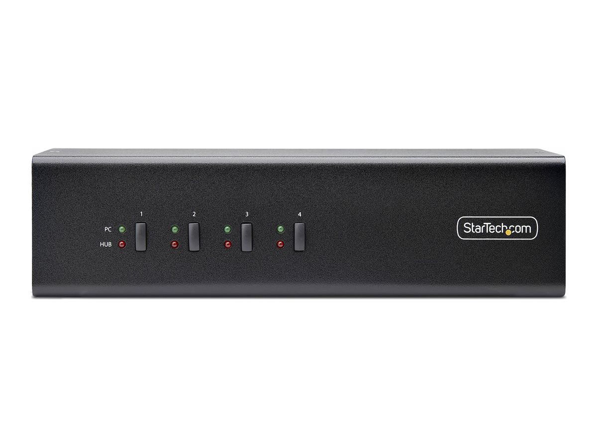 STARTECH KVM Switch Dual Monitor DP 4K