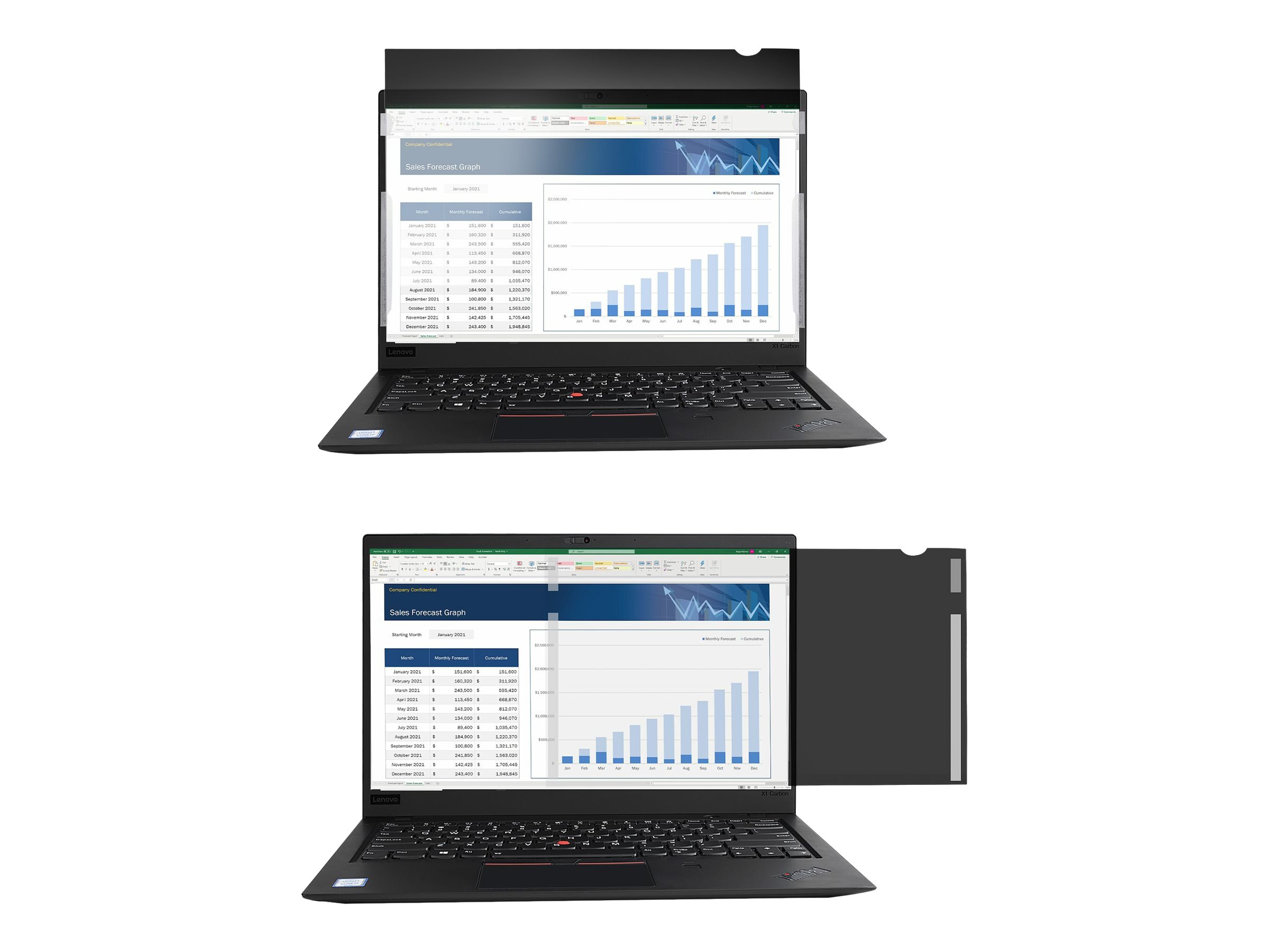 STARTECH 39,62cm Laptop Sichtschutzfolie