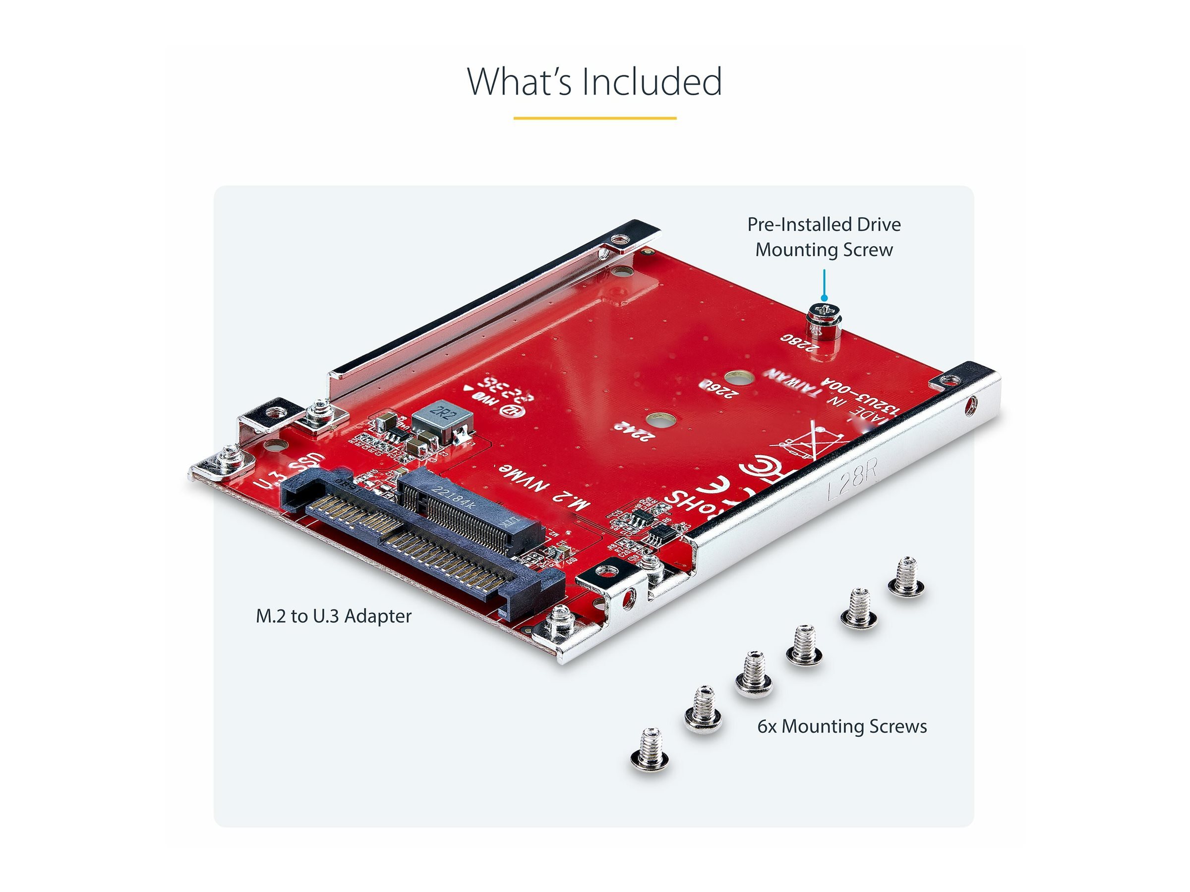 STARTECH M.2 auf U.3 Adapter/Konverter