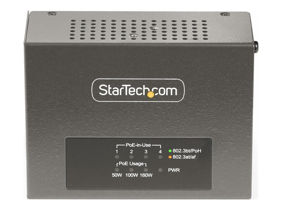 STARTECH 4-Port PoE+/PoE++ Injector 95W