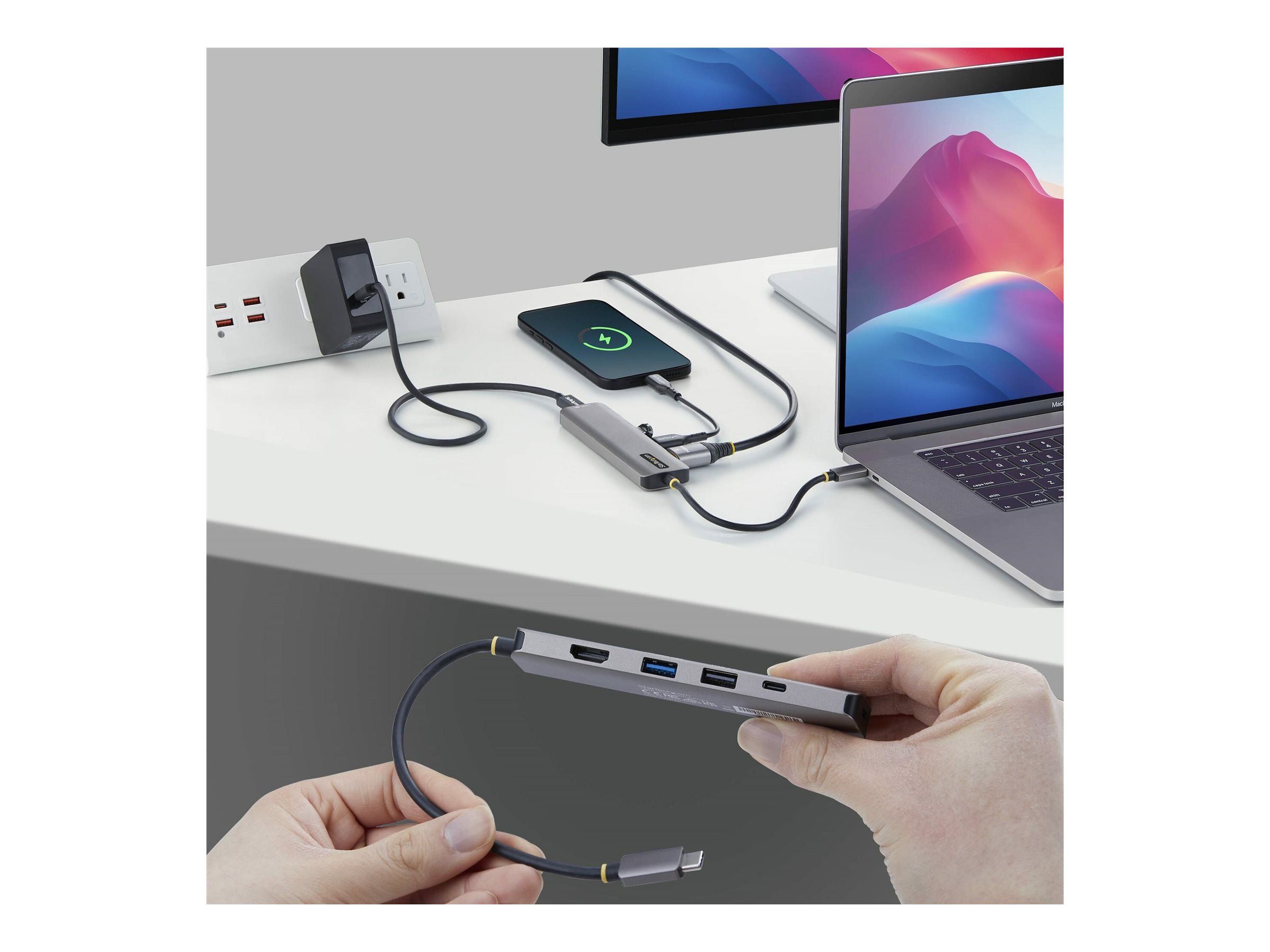 STARTECH USB-C HDMI Multiport Hub 140W