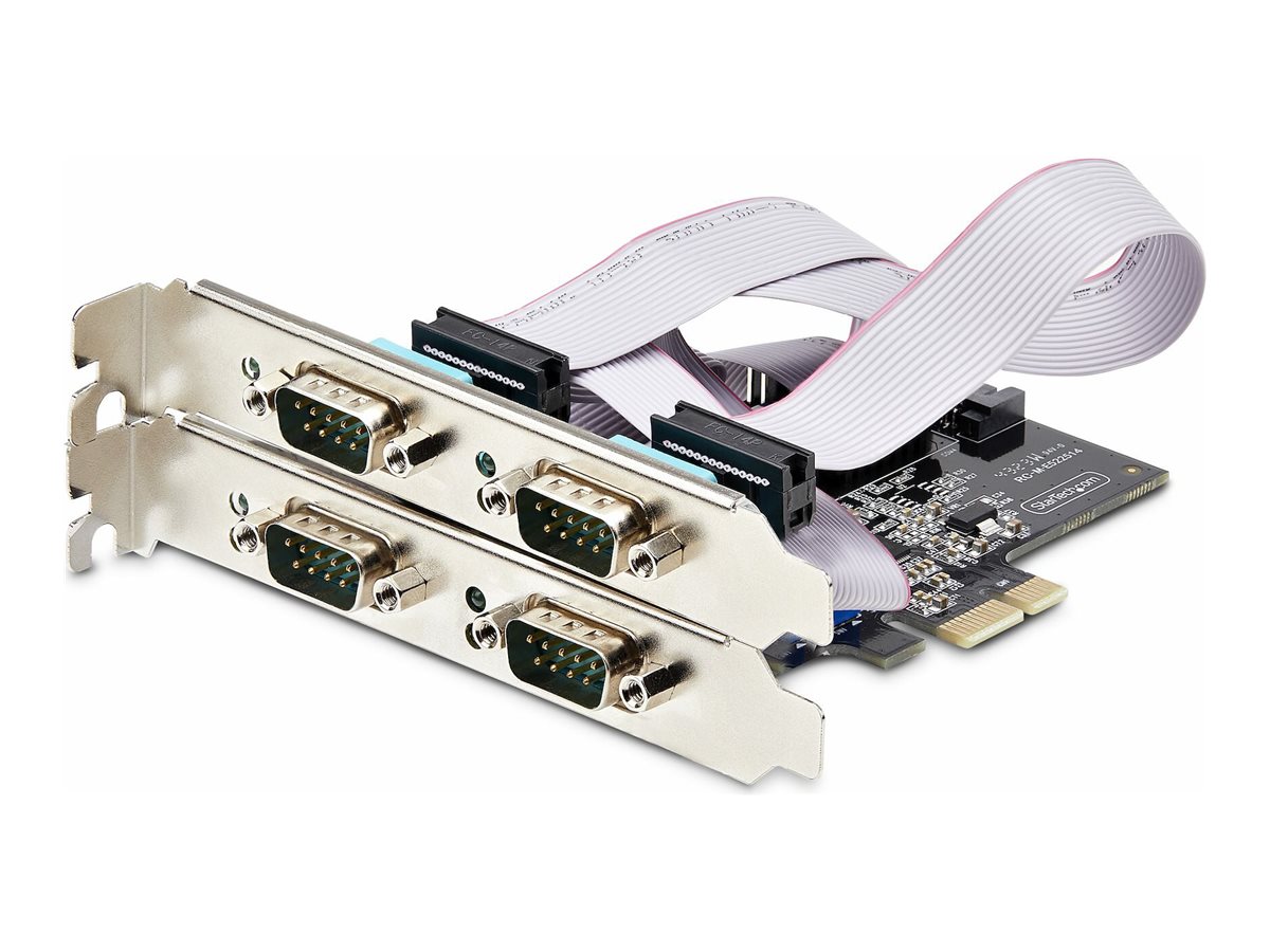 STARTECH 4-Port Serielle PCIe Karte