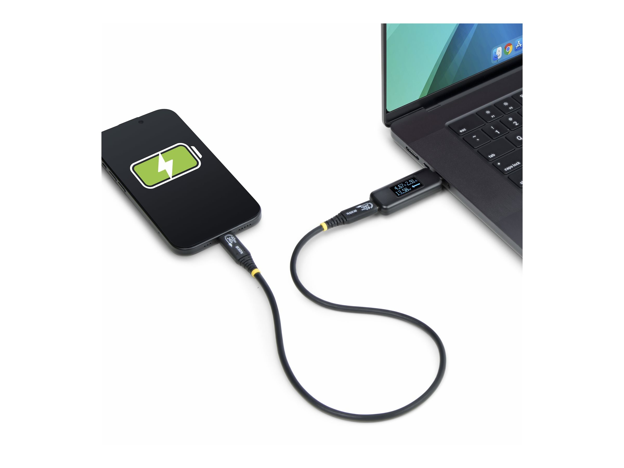 STARTECH USB-C Stromtester/Kabeltester